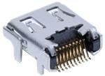 JAE Electronics DC3 HDMI Standard Type-D Micro Connector