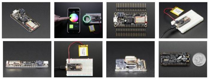 Adafruit Feather 32u4 Bluefruit LE Development Board