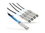 Amphenol Cables on Demand QSFP to 4x SFP+ Splitter Cables