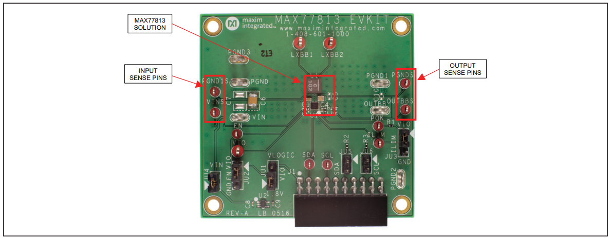 Location Circuit - Analog Devices / Maxim Integrated MAX77813EVKIT Evaluation Kit