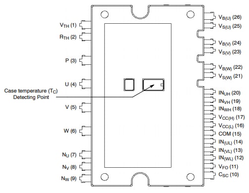 onsemi FND43060T2 Motion SPM® 45 Module
