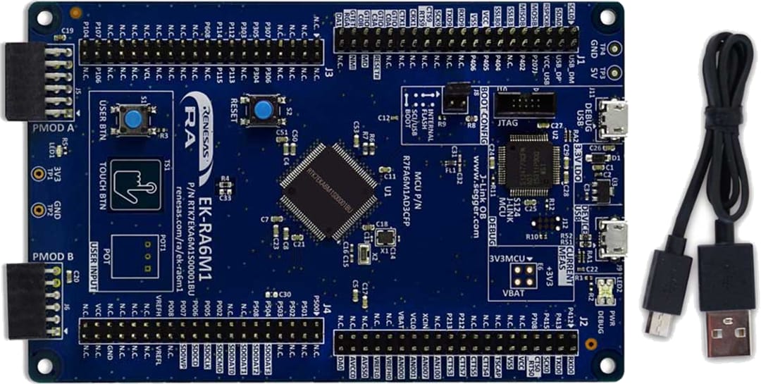 Renesas Electronics EK-RA6M1 Evaluation Kit for RA6M1 MCU Group