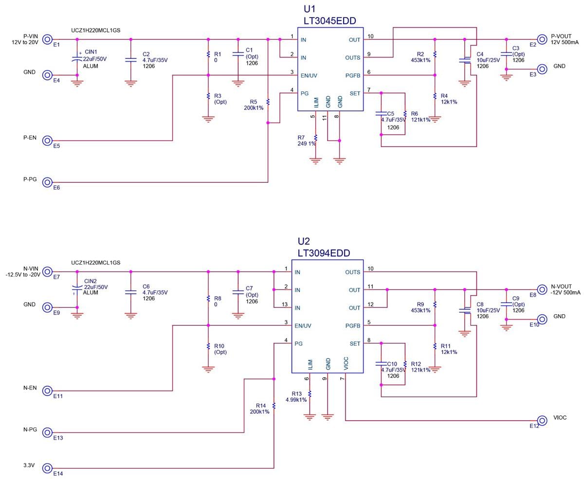 Schematic - Mpression ALT304594PM12 Evaluation Board