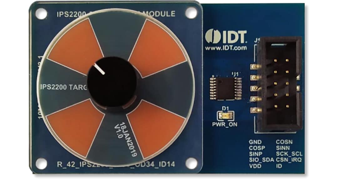 Renesas Electronics IPS2200 High-Speed Inductive Position Sensor Kit