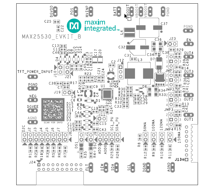 Analog Devices / Maxim Integrated MAX25530 Evaluation Kit