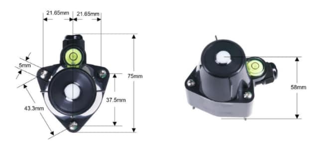 Mechanical Drawing - Seeed Studio Industrial Light Intensity Sensor