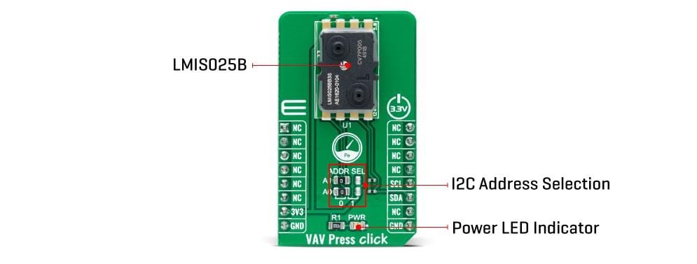 Mikroe VAV Press Click