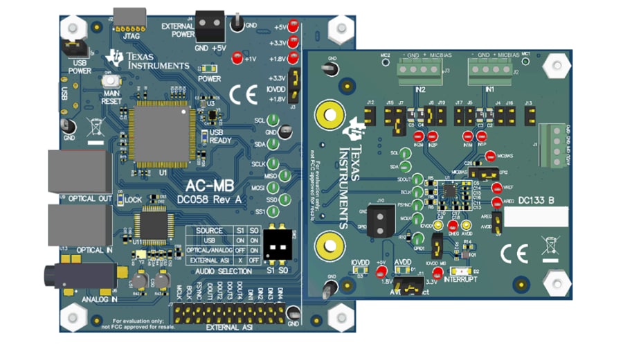 Texas Instruments ADCx120Q1EVM-PDK & PCMD3140Q1EVM-PDK Eval Modules