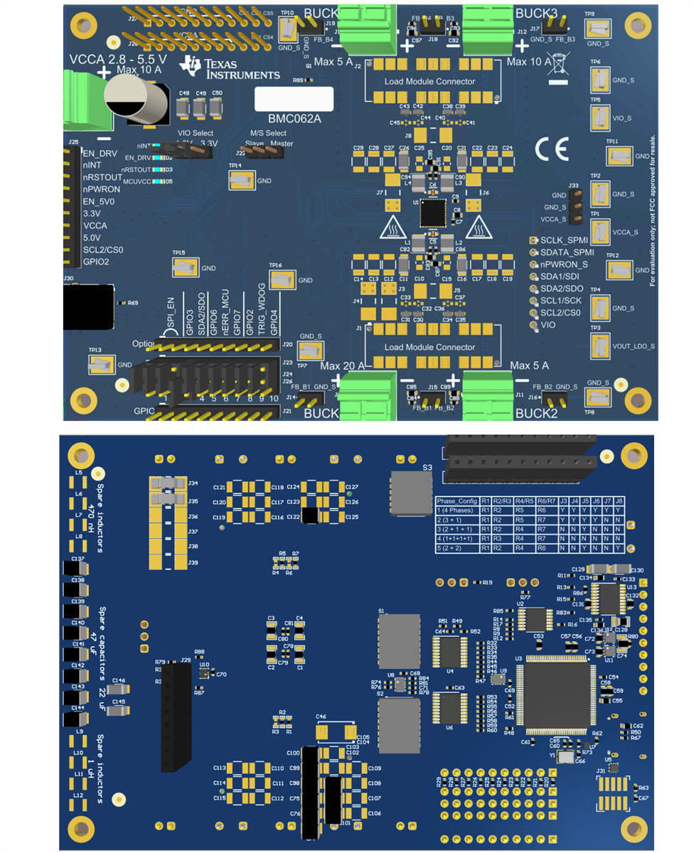 Location Circuit - Texas Instruments LP8764x-Q1EVM Evaluation Modules