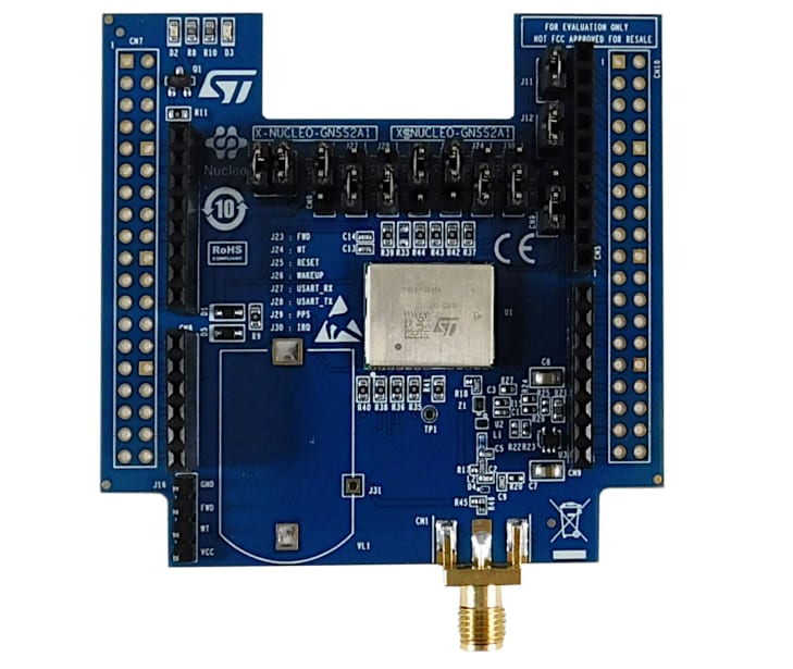 STMicroelectronics X-NUCLEO-GNSS2A1 GNSS Evaluation Expansion Board