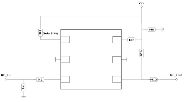 Block Diagram - Guerrilla RF GRF2133 Ultra-High Gain LNA
