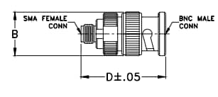 Mini-Circuits SF-BM50+ Coaxial Adapter