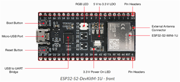 Espressif Systems ESP32-C6-DevKitM-1-N4 Development Board