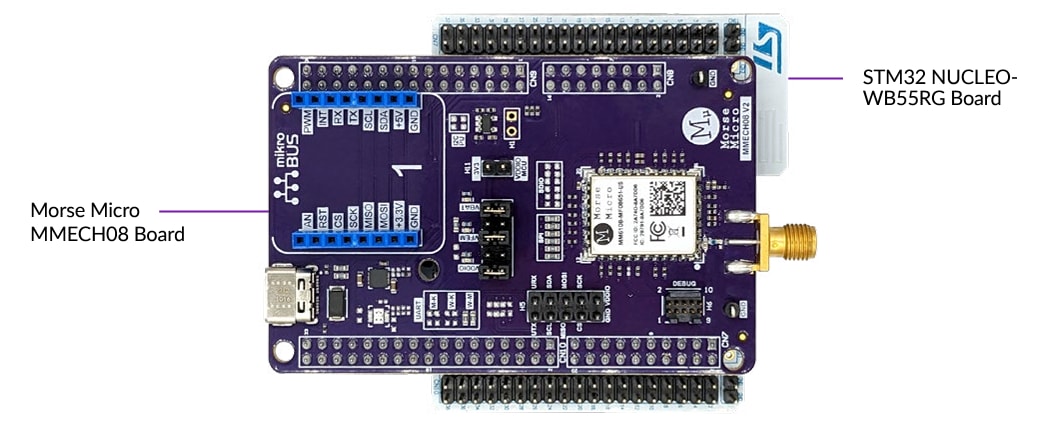 Morse Micro MM6108-EKH08-05US-01 Evaluation Kit