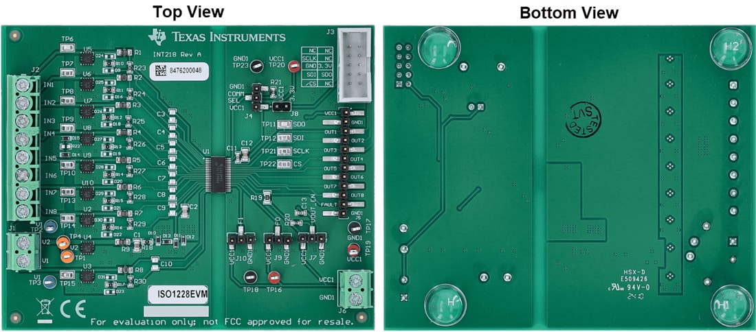 Location Circuit - Texas Instruments ISO1228EVM Evaluation Module (EVM)