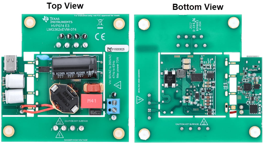 Mechanical Drawing - Texas Instruments LMG3622EVM-082 Converter Evaluation Module
