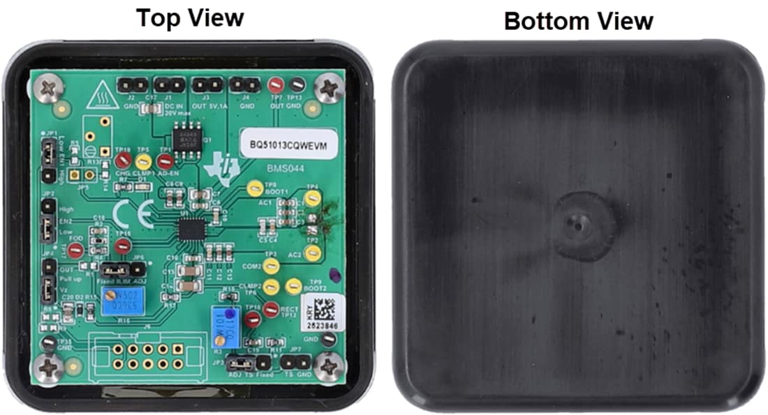 Mechanical Drawing - Texas Instruments bq51013C-Q1EVM Evaluation Module (EVM)