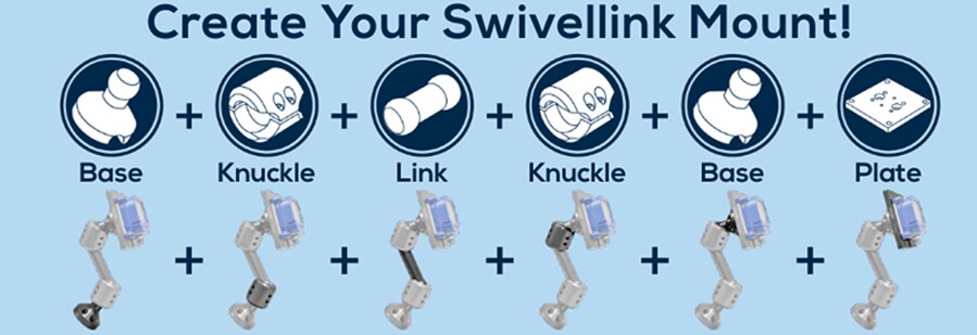 Infographic - Swivellink SLM-1 Ball Bases