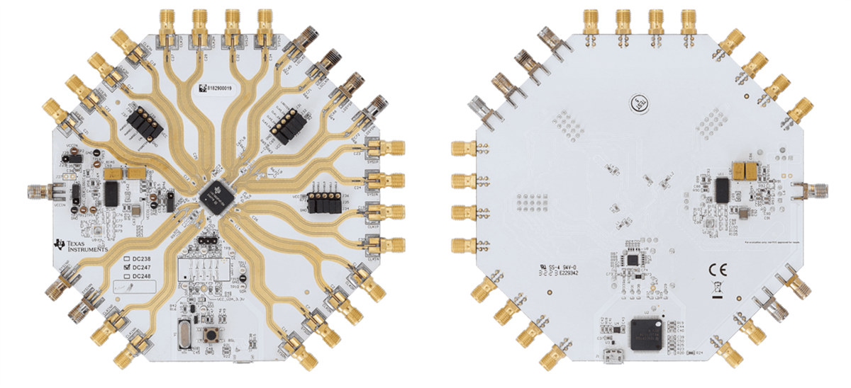Texas Instruments LMX1860SEPEVM Evaluation Module