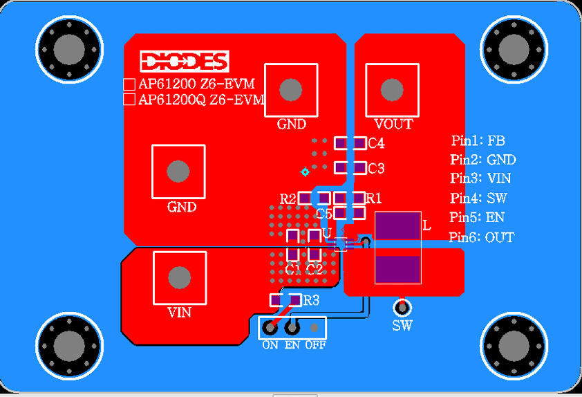 Diodes Incorporated AP6120x Evaluation Boards