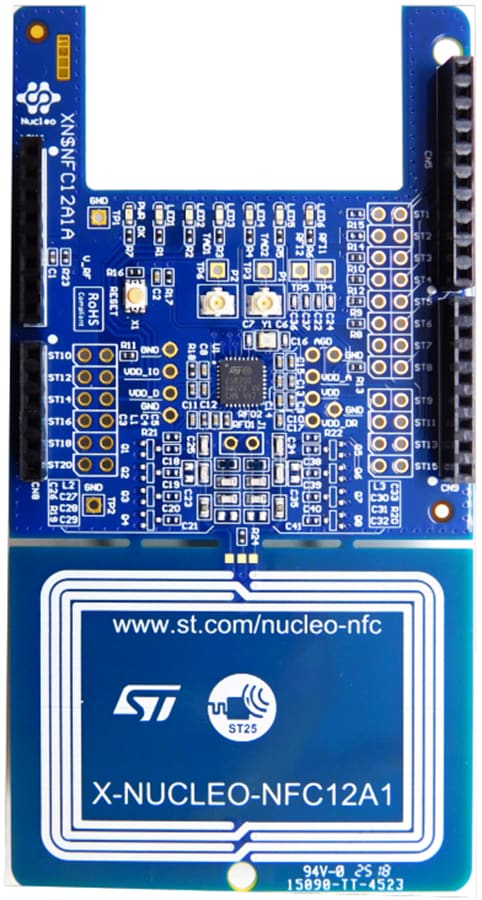 Mechanical Drawing - STMicroelectronics X-NUCLEO-NFC12A1 NFC Card Reader Expansion Board