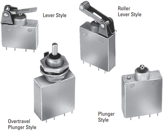 OTTO P6-3 Subminiature Sealed Limit Switches