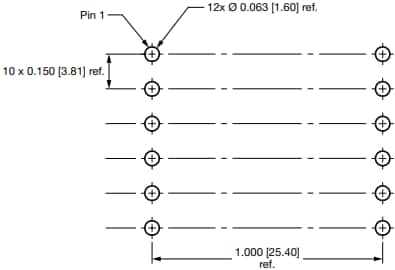 Application Circuit Diagram - Vishay / Dale SGTPL-28 Space-Grade Planar Transformers