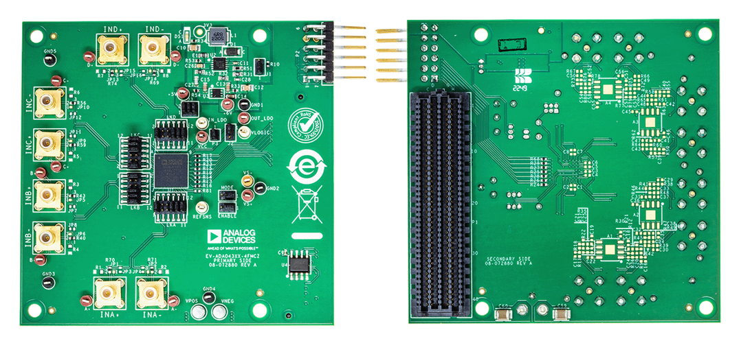 Analog Devices Inc. EV-ADAQ4370, EV-ADAQ4380, & EV-ADAQ4381 Boards
