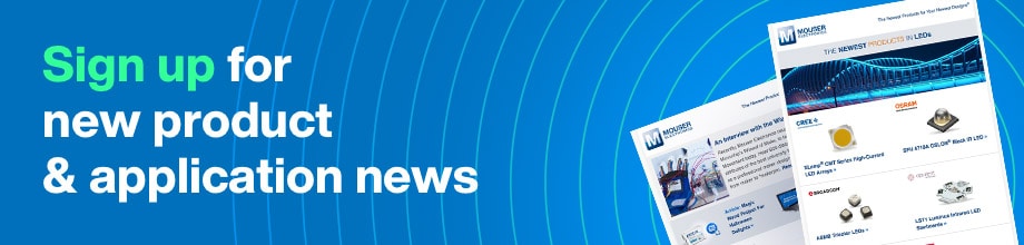 Sign up for new product & application news