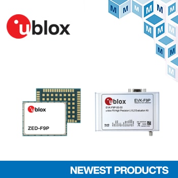 Learn more about the u-blox ZED-F9P GNSS module