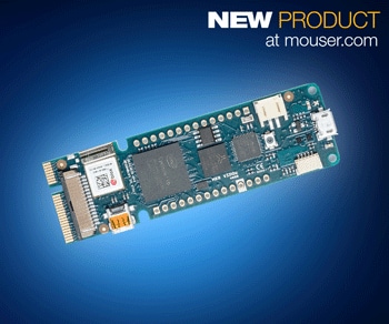 Now at Mouser: Arduino MKR VIDOR 4000 Packs Intel Cyclone FPGA and Microchip SAM D21 MCU in Small Form Factor Board