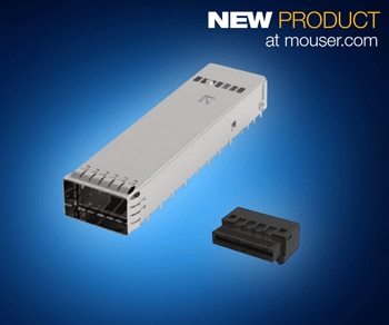 Now at Mouser: TE Connectivity's OSFP I/O Connectors Support 400GbE Data Center Applications