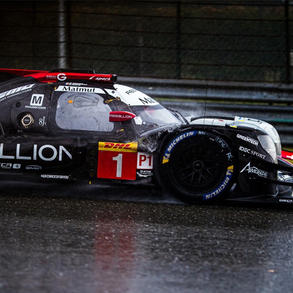 Mouser-Sponsored Vasser Sullivan Lexus Team Car